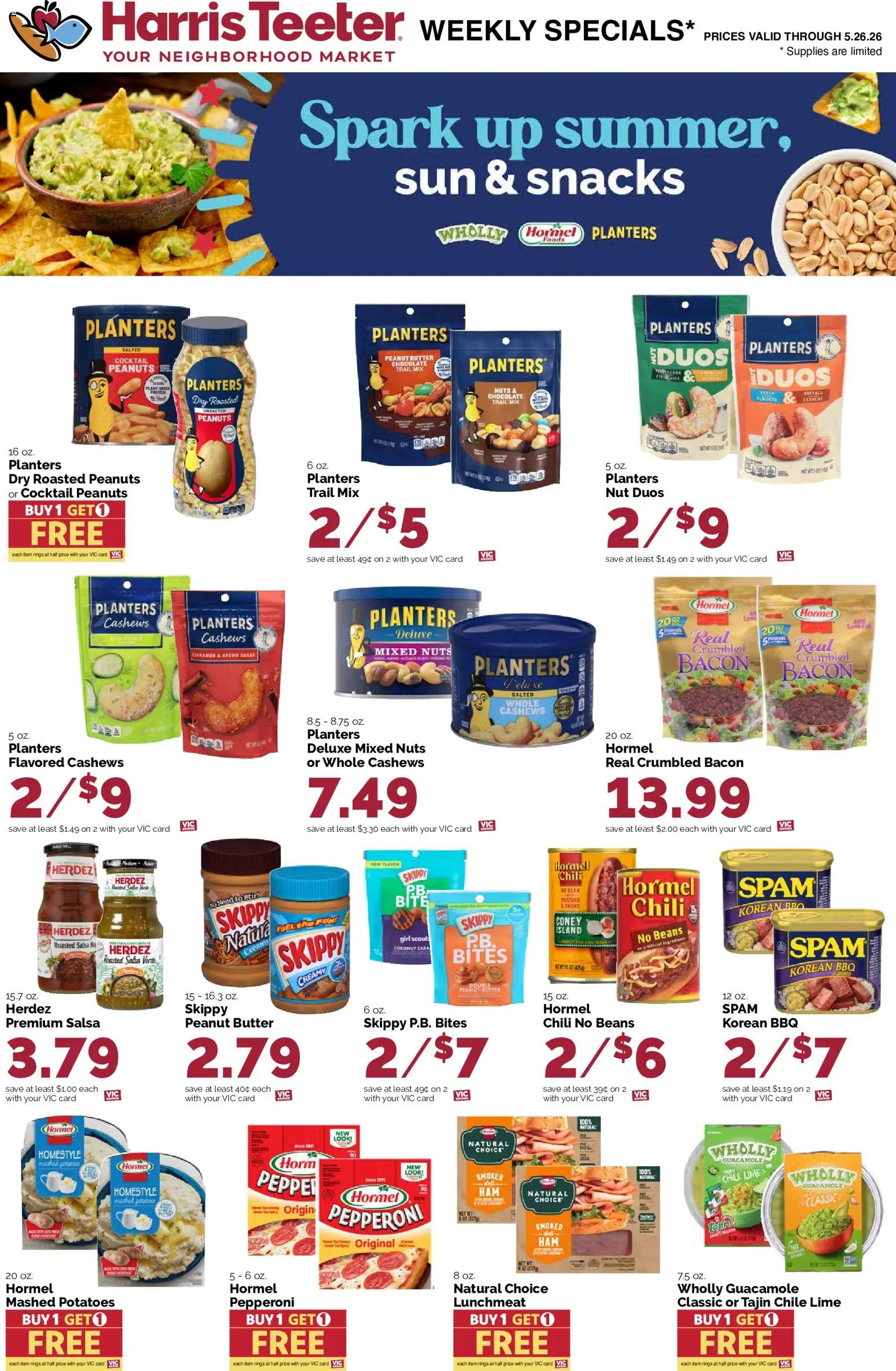 Harris Teeter Weekly Ad - SC - valid from 20.05.2026 | Page: 19 | Products: Butter, Potatoes, Sugar, Pepper