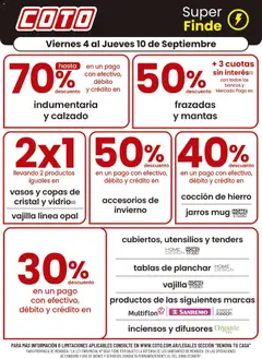 Vista previa Coto - Renova Clases válido desde el 04/09/2026
