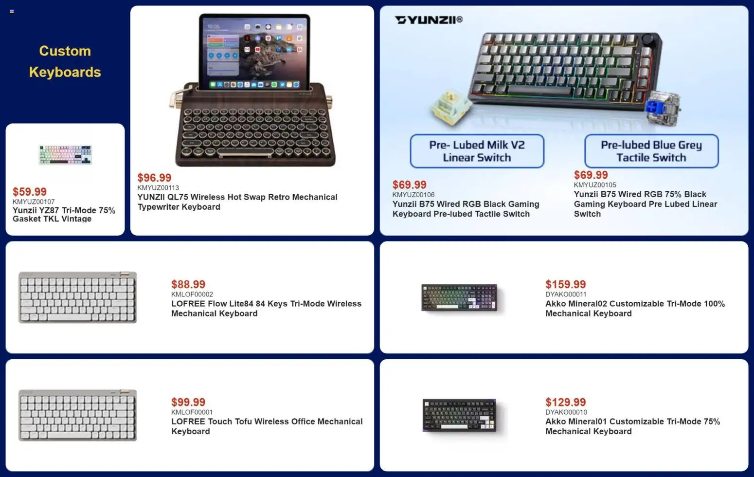 Canada Computers flyer valid from Jul 17, 2026 | Page: 6 | Products: Keyboard, Milk