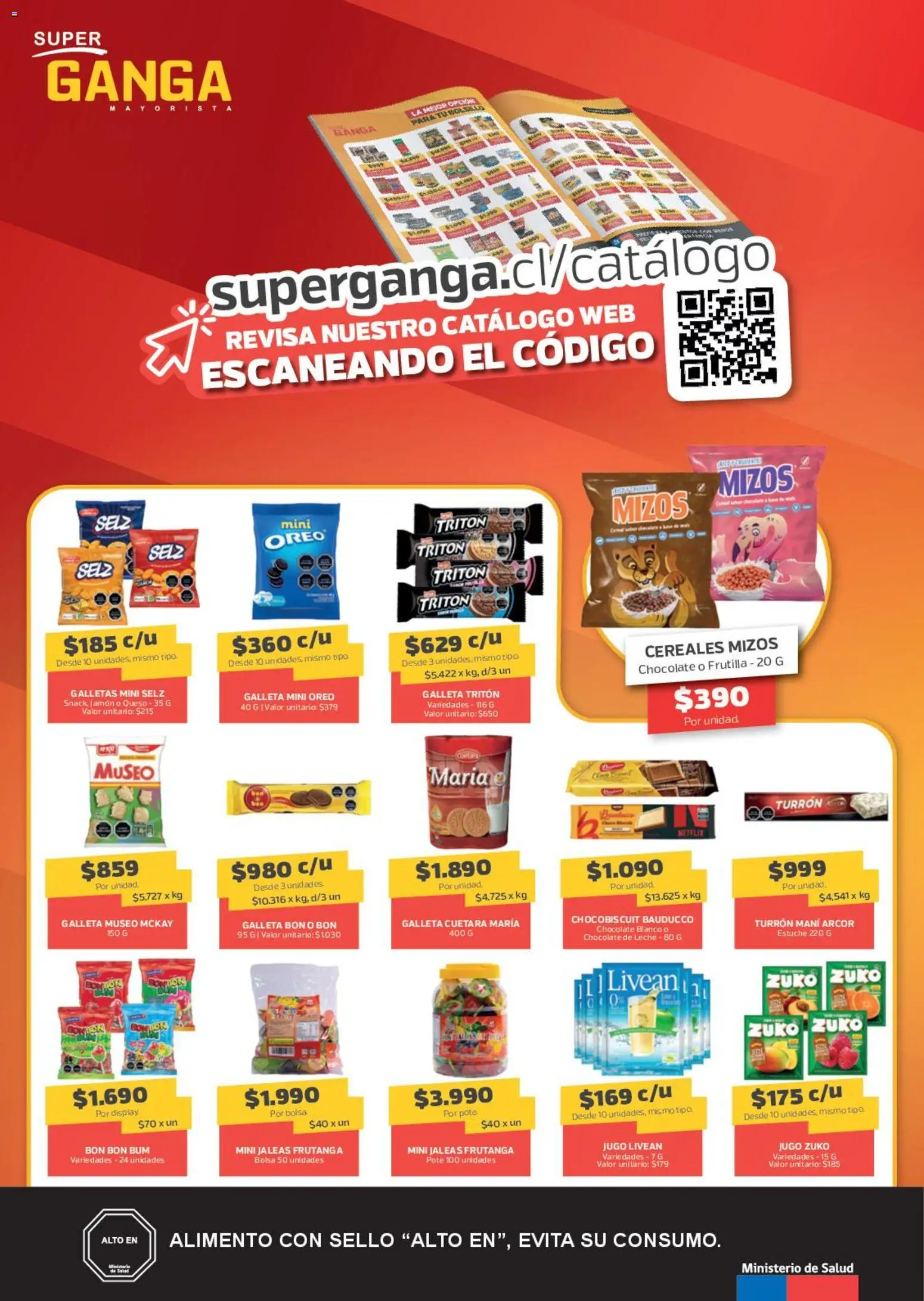 Super Ganga Ofertas │ válido desde el 08.07.2026 | Página: 6 | Productos: Bolsa, Turrón, Frutilla, Galletas