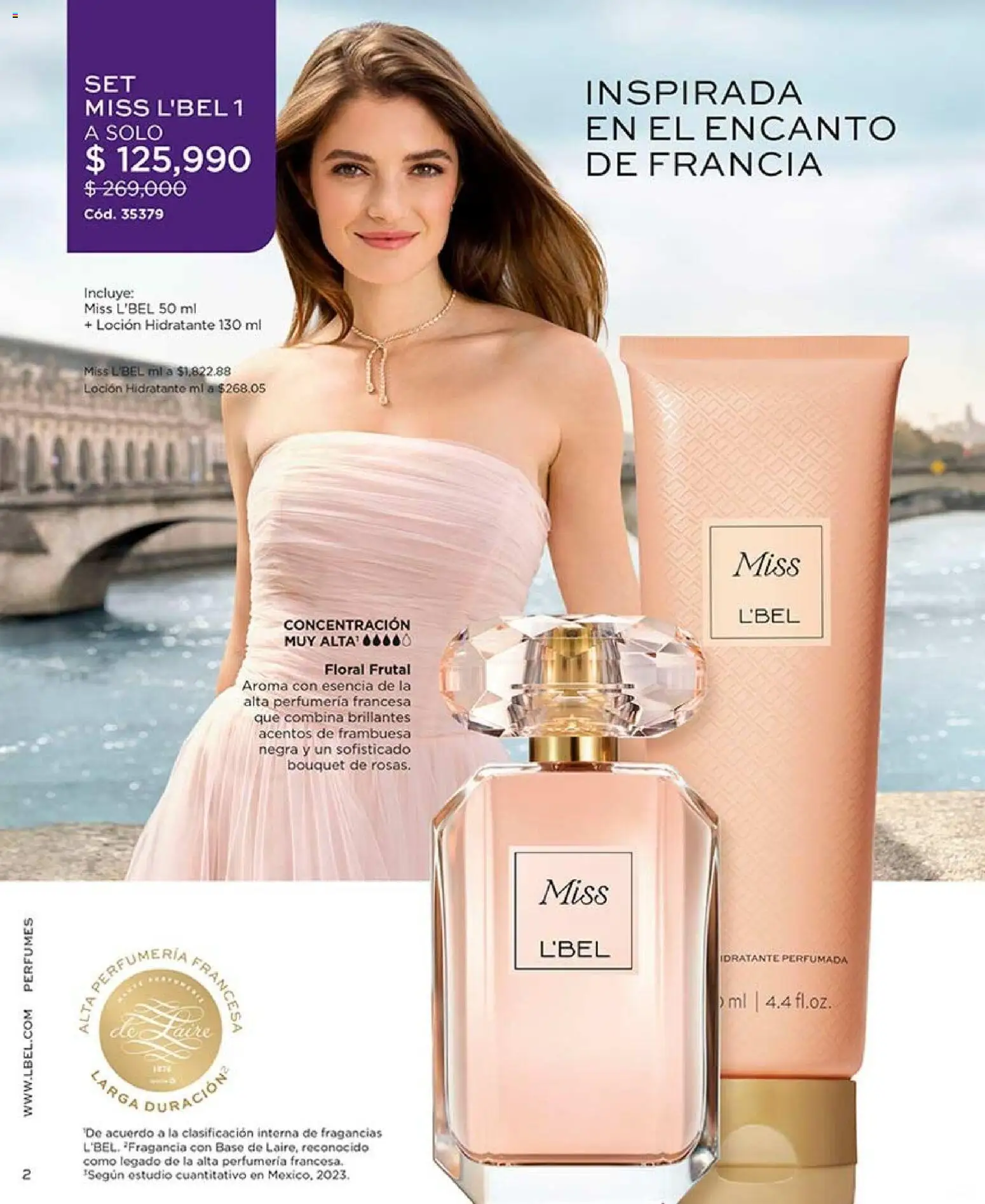 L'Bel revista - valida desde el 17/08/2026 | Página: 2 | Productos: Loción, Perfumes