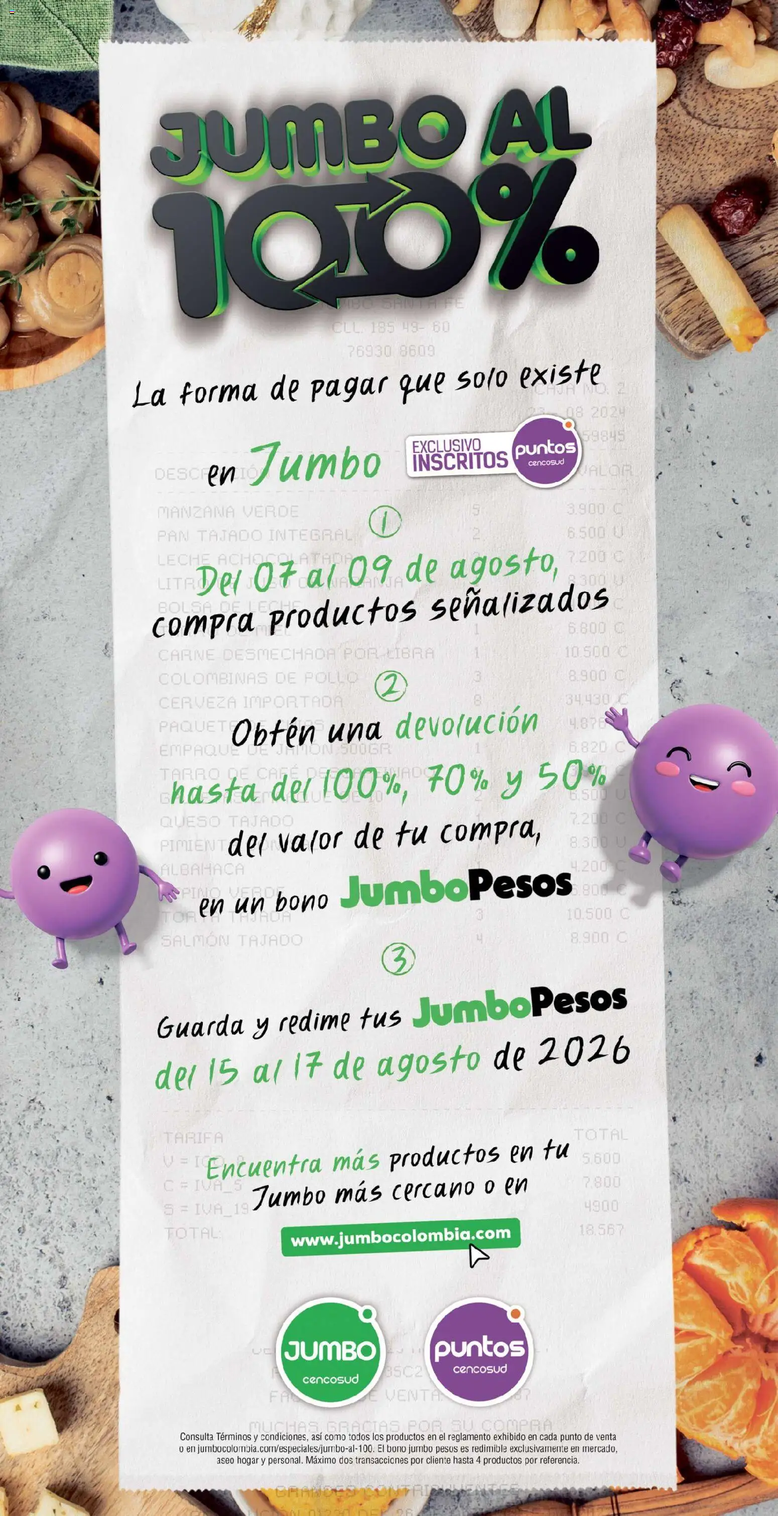Jumbo revista - valida desde el 07/08/2026 | Página: 1