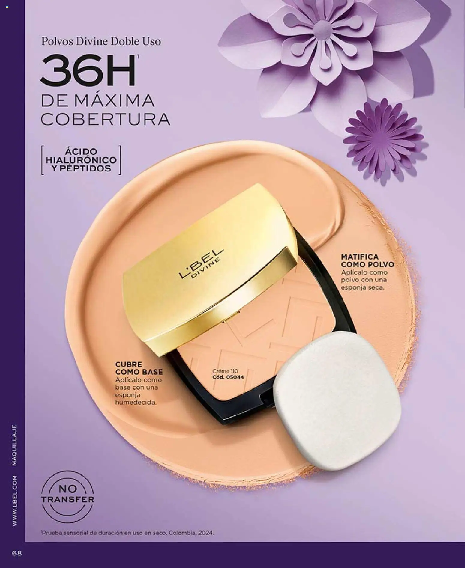 L'Bel revista - valida desde el 24.04.2026 | Página: 68 | Productos: Esponja, Maquillaje, Polvo