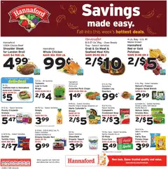Preview of Hannaford weekly ads valid from 09/20/2026