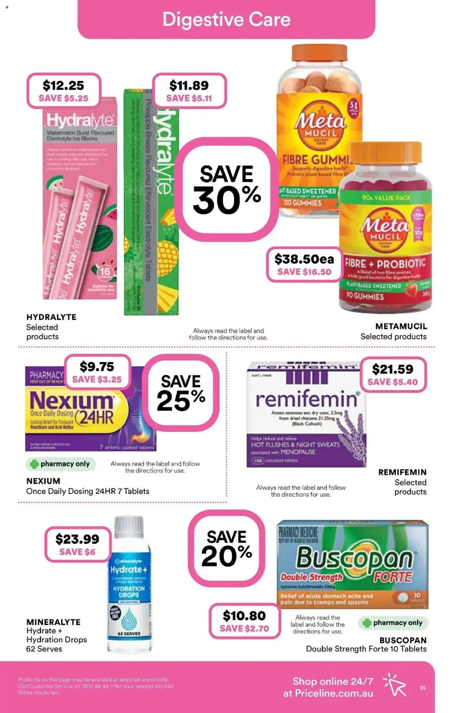 Priceline Pharmacy catalogue - valid from 13/08/2026 | Page: 35 | Products: Plant, Pineapple, Watermelon, Tablets