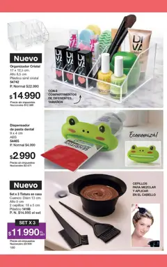 Vista previa Gigot catálogo 11 válido desde el 01/07/2026 | Página: 166 | Productos: Organizador, Tintura, Pasta dental, Pasta