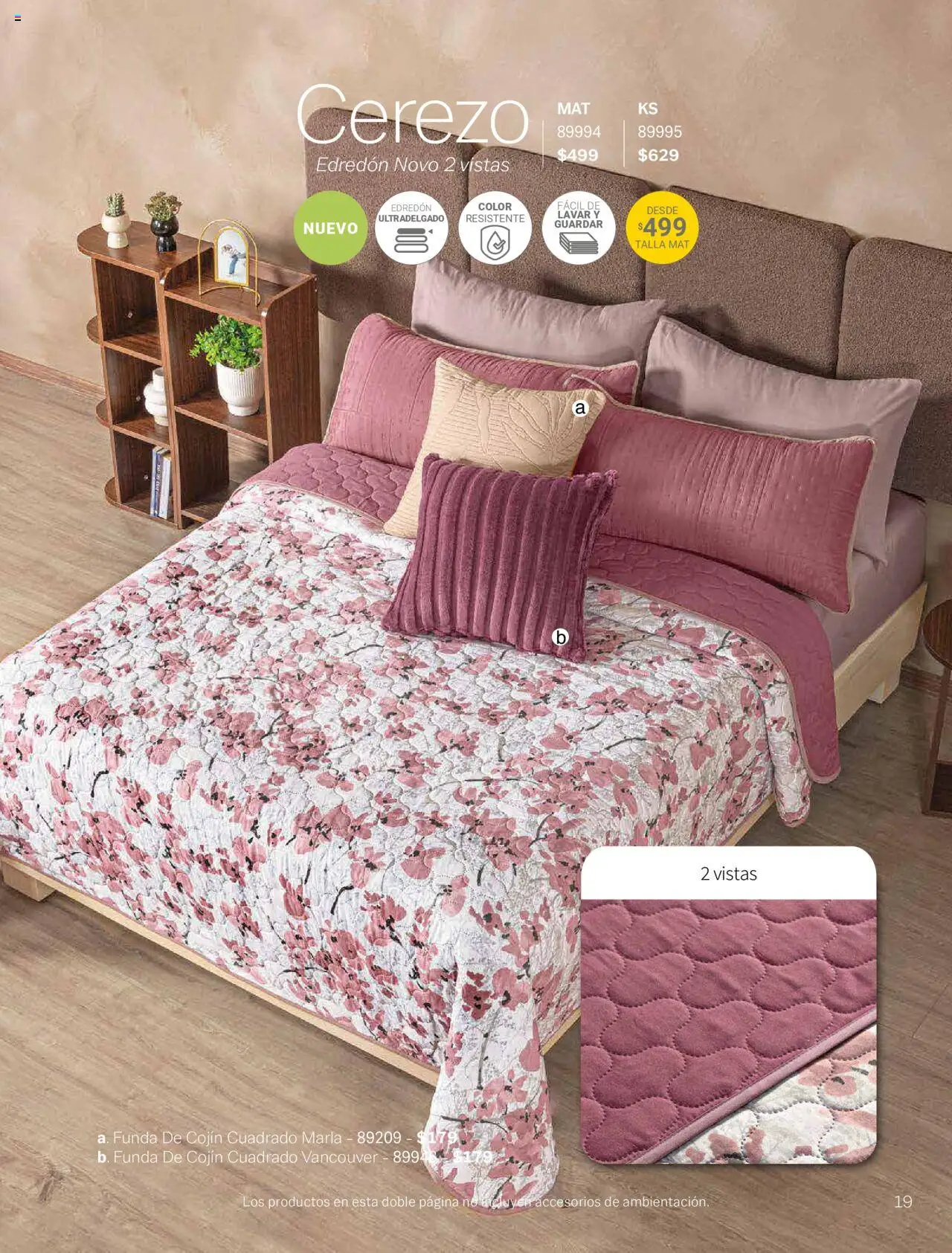 Nuevas ofertas de Vianney válidas en toda la República Mexicana desde el 05/09/2025. ¡Encuentra las mejores ofertas en Vianney - Catálogo - Biasi! | Página: 21 | Productos: Funda