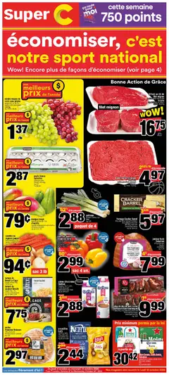 Preview of Super C weekly flyer / circulaire from shop Super C valid from Oct 8, 2026