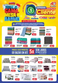 Mateus ofertas Semana de cama, Mesa e banho - Pré-Visualização do folheto da loja Mateus, válido de 14/09/2026