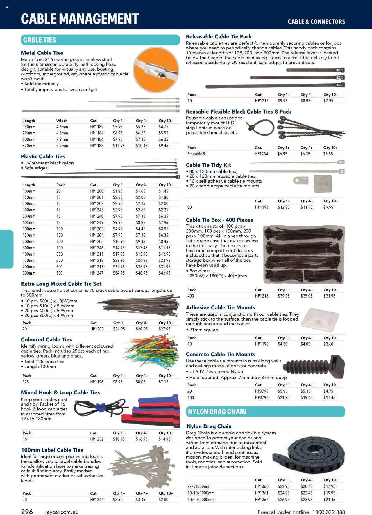 Jaycar catalogue - valid from 09.07.2025 | Page: 296 | Products: Box, Chain, Cable, Safe