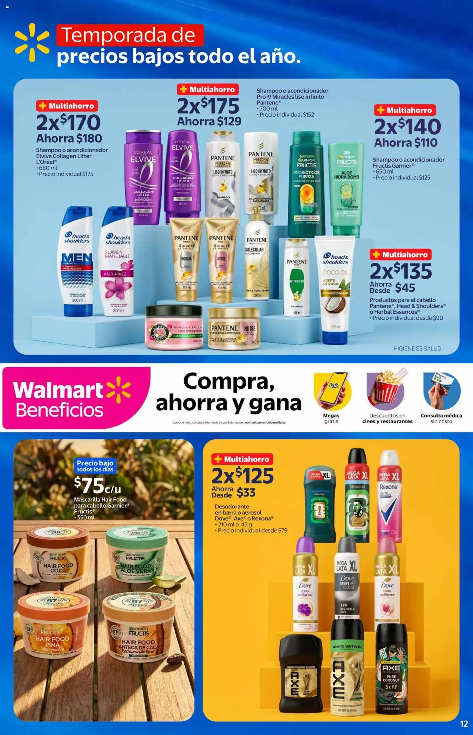 Nuevas ofertas de Walmart Express válidas en toda la República Mexicana desde el 03.06.2026. ¡Encuentra las mejores ofertas en Walmart Express folleto! | Página: 12 | Productos: Piña, Cacao, Barra, Acondicionador