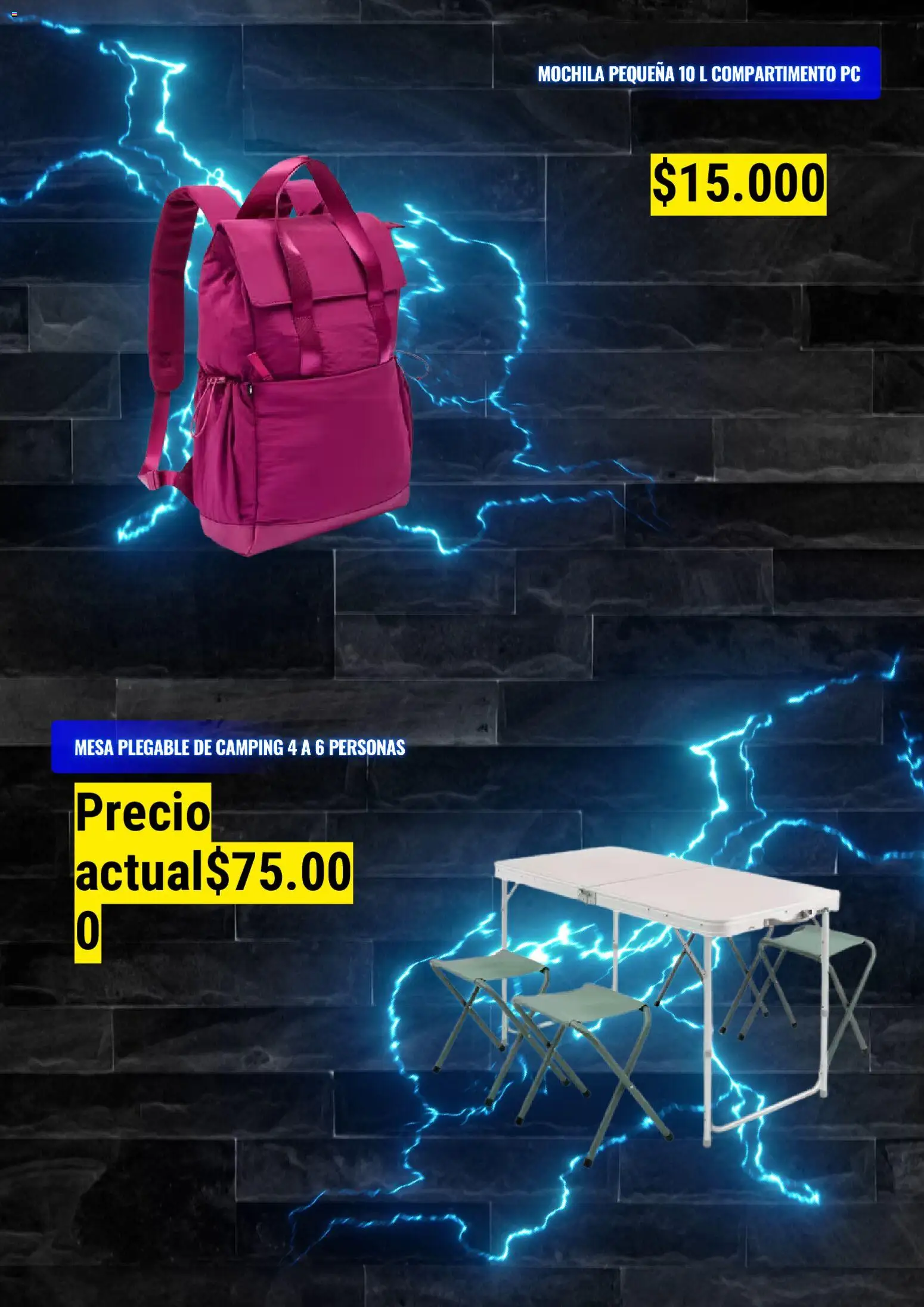 Decathlon Ofertas │ válido desde el 30.09.2026 | Página: 2 | Productos: Mesa, Mochila, Mesa plegable