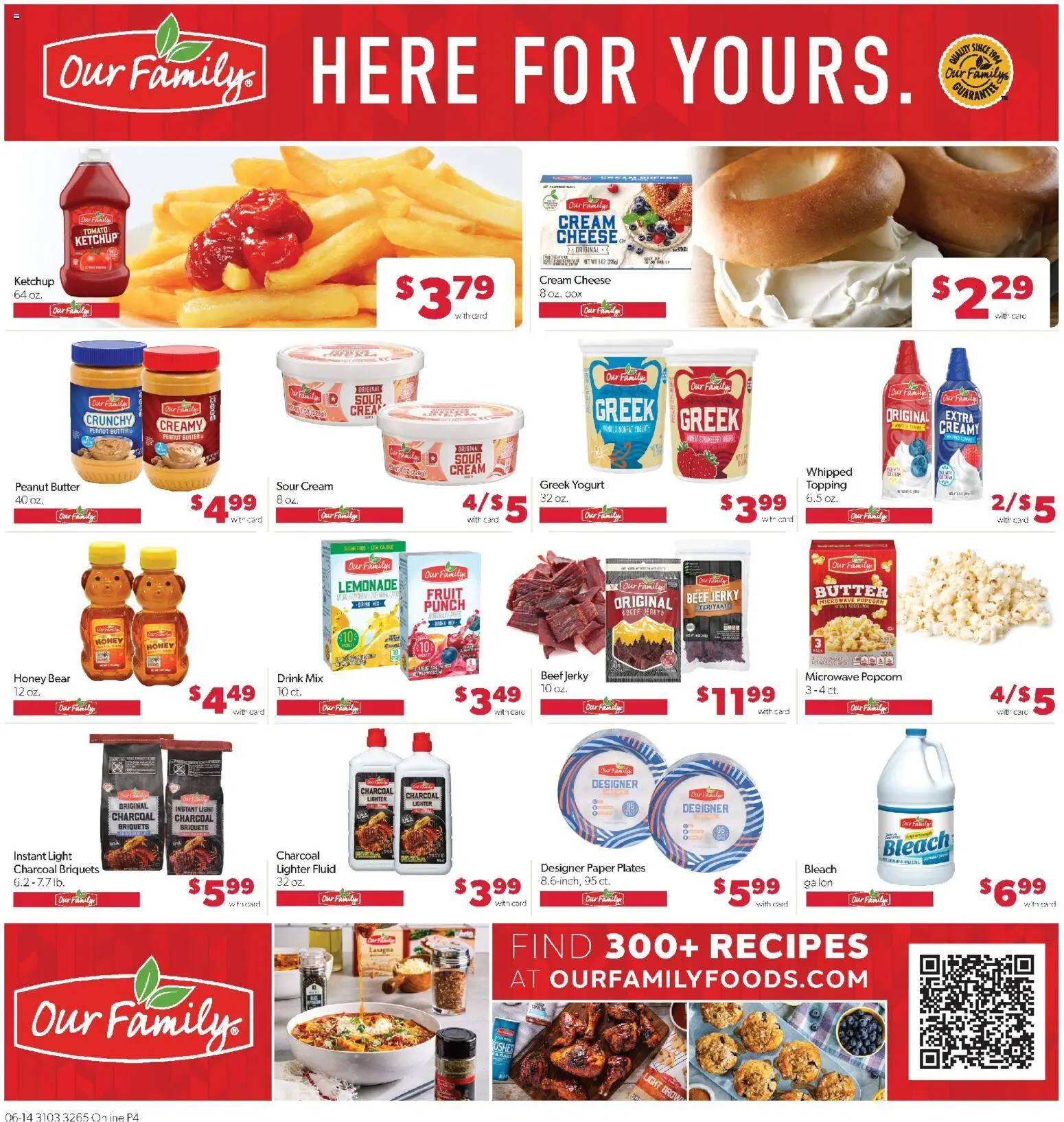 Family Fare Weekly Ad - SD - valid from 14.06.2026 | Page: 9 | Products: Butter, Cheese, Microwave, Sour cream