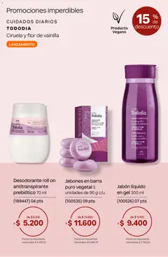 Vista previa Catálogo Natura Ciclo 7 válido desde el 06.05.2026 | Página: 53 | Productos: Fragancia, Jabón líquido, Desodorante, Antitranspirante
