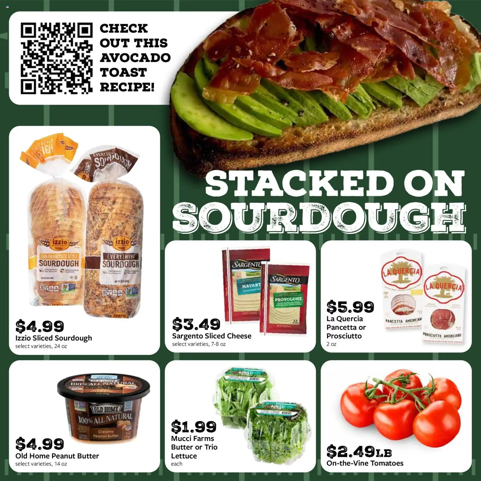 Fareway Weekly Ad - valid from 09/14/2026 | Page: 13 | Products: Sliced cheese, Lettuce, Butter, Avocado