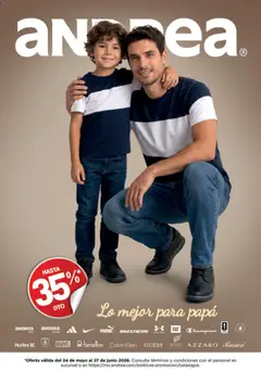 Vista previa de Andrea catálogo Para papá, nuevo folleto de la tienda, válido en México a partir del 24.05.2026
