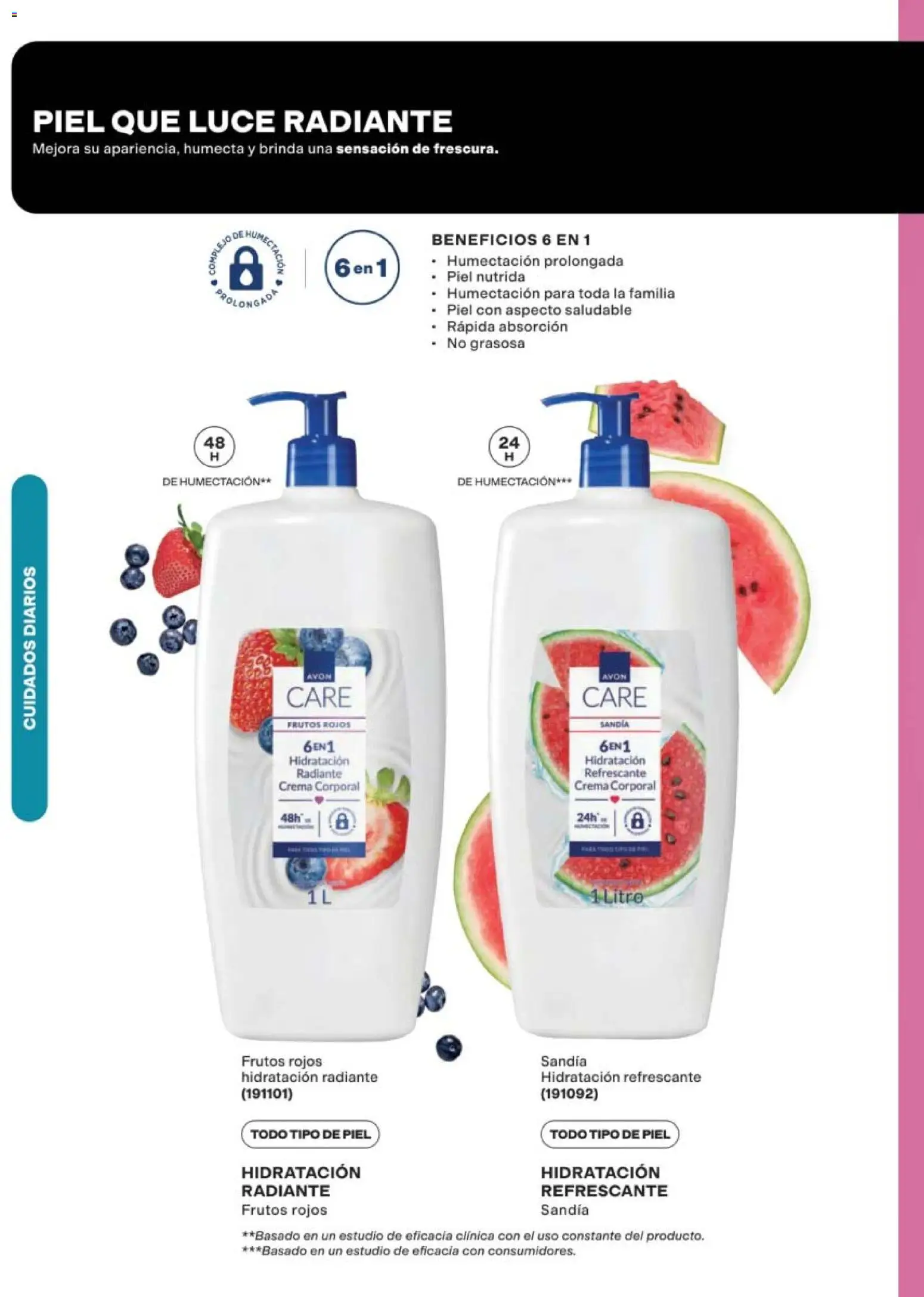 Nuevas ofertas de AVON válidas en toda la República Mexicana desde el 24.04.2026. ¡Encuentra las mejores ofertas en AVON campaña 7 2026! | Página: 154 | Productos: Crema, Radiante, Body, Crema corporal