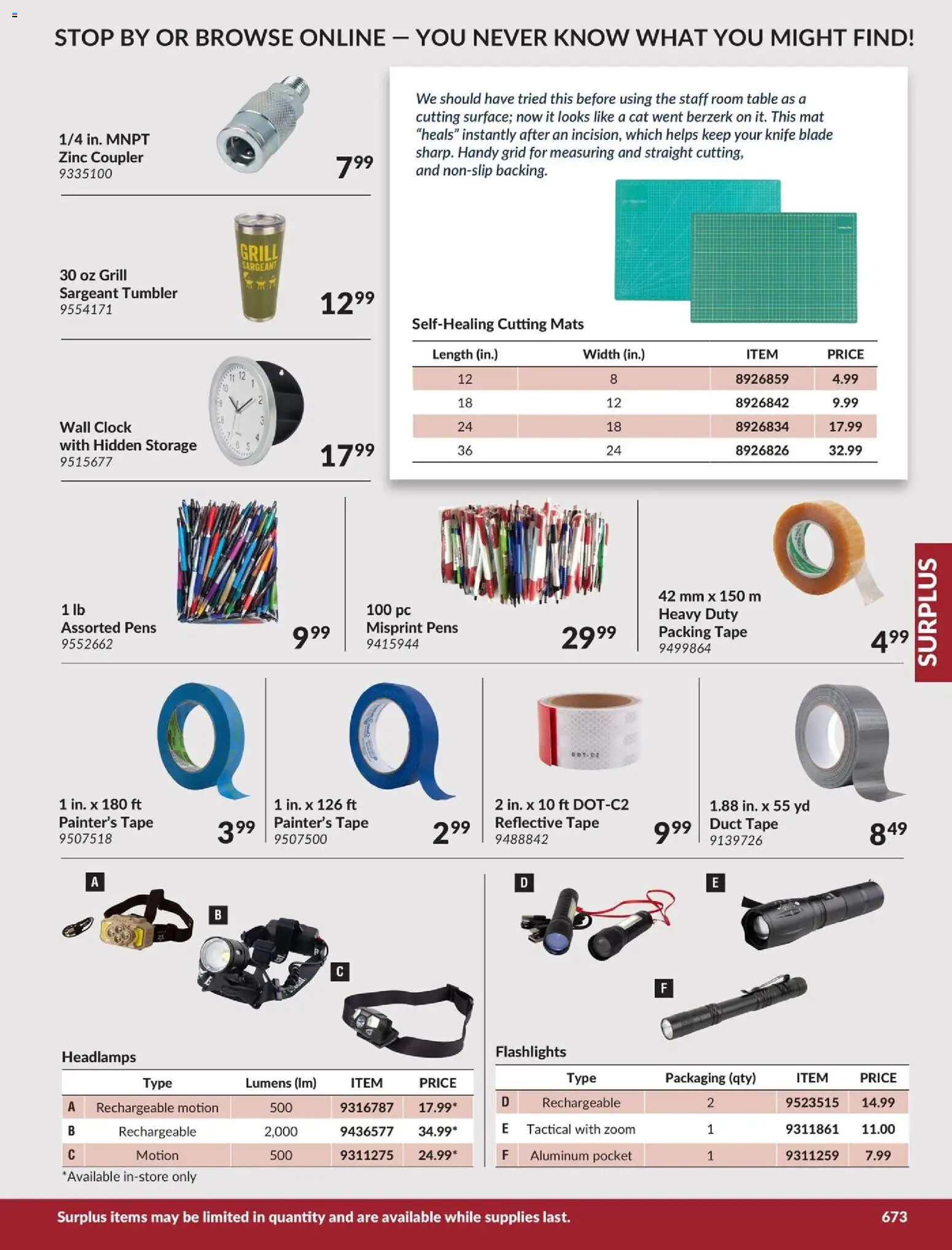 Princess Auto flyer valid from 21.04.2026 | Page: 9 | Products: PC, Grill, Table