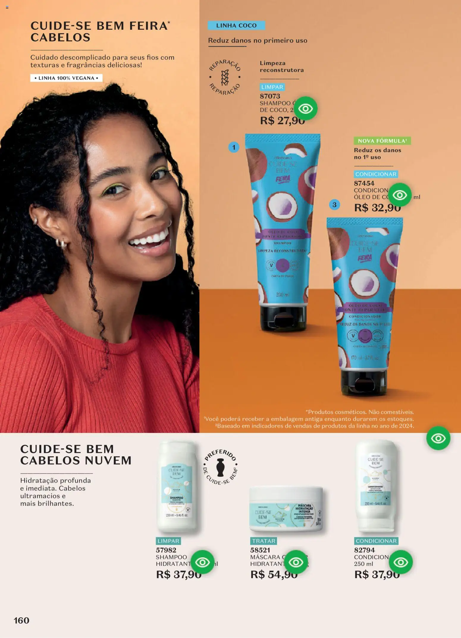 O Boticário Folheto - válido de 10/08/2026 | Página: 164 | Produtos: Coco, Shampoo, Condicionador, Óleo