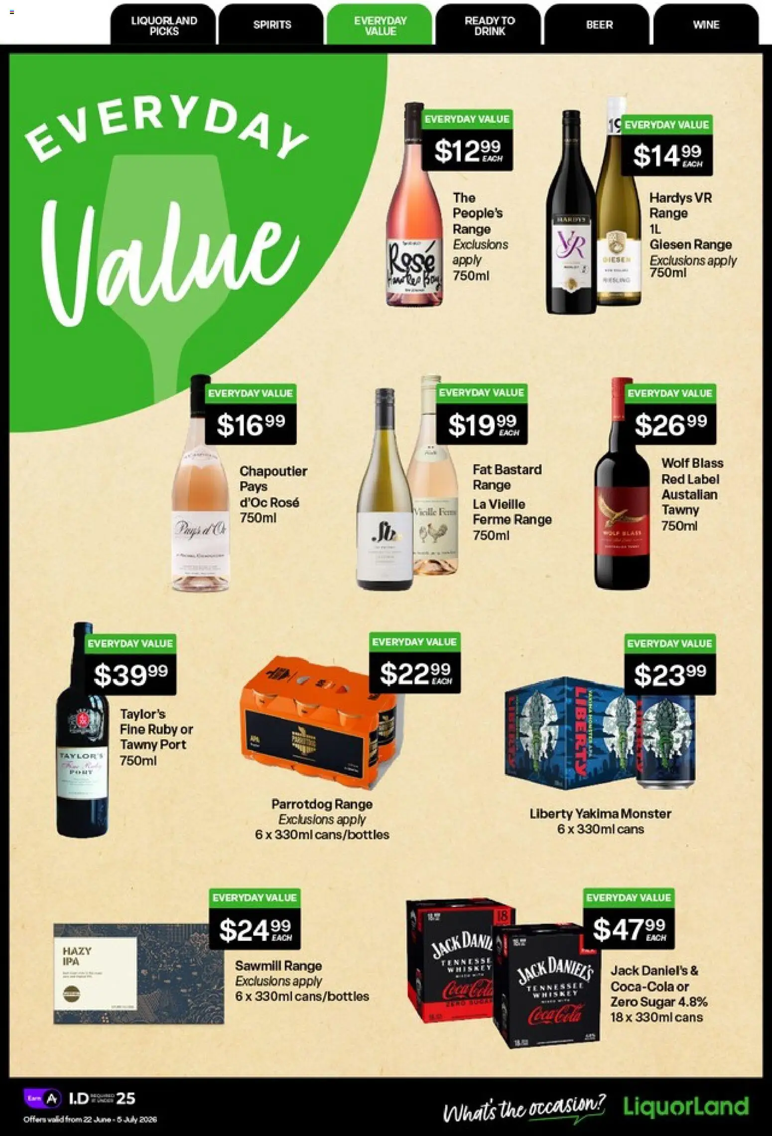 Liquorland catalogue from 22.06.2026 | Page: 10