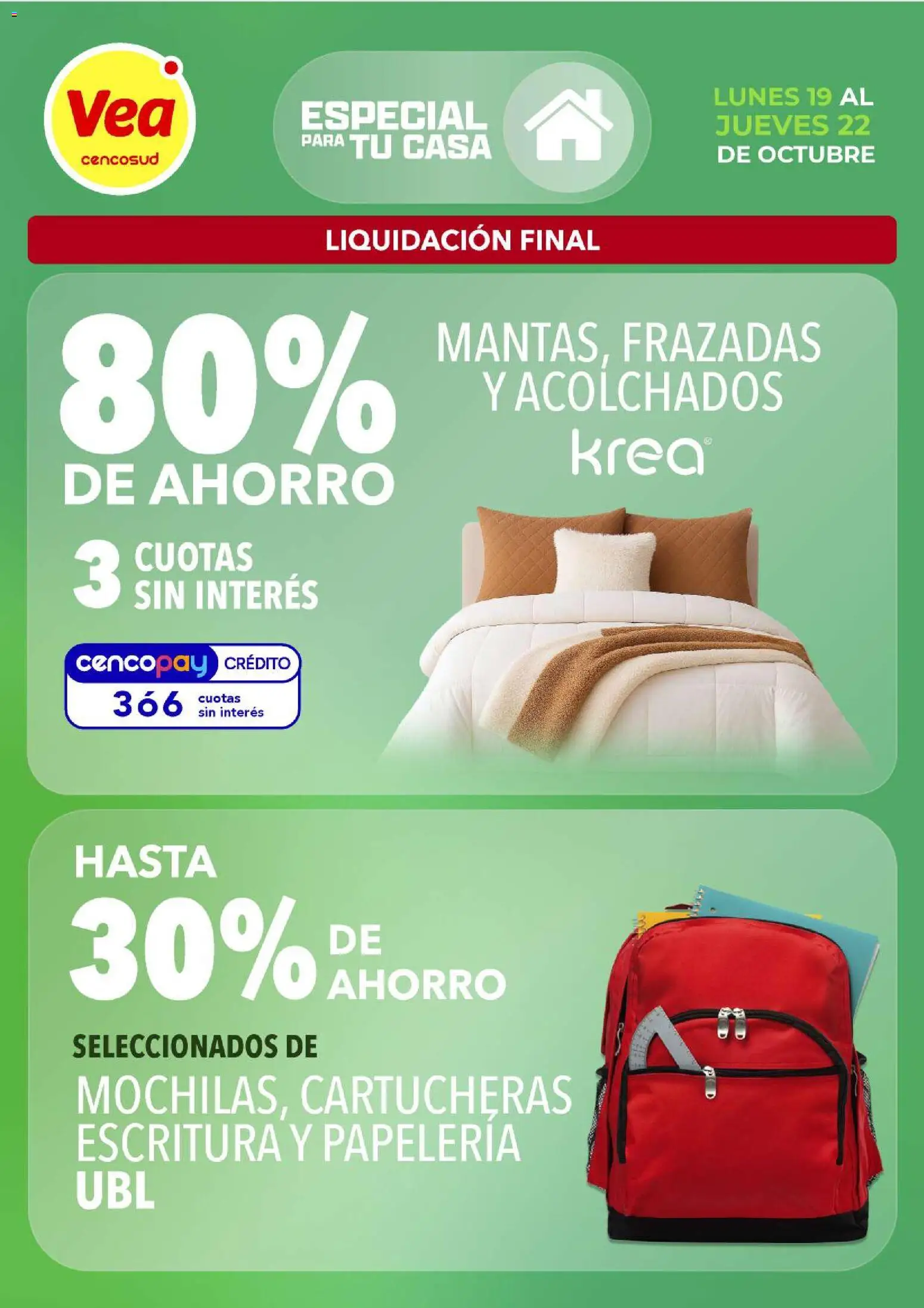 Vea - Especial para tu casa │ válido desde el 19/10/2026 | Página: 7