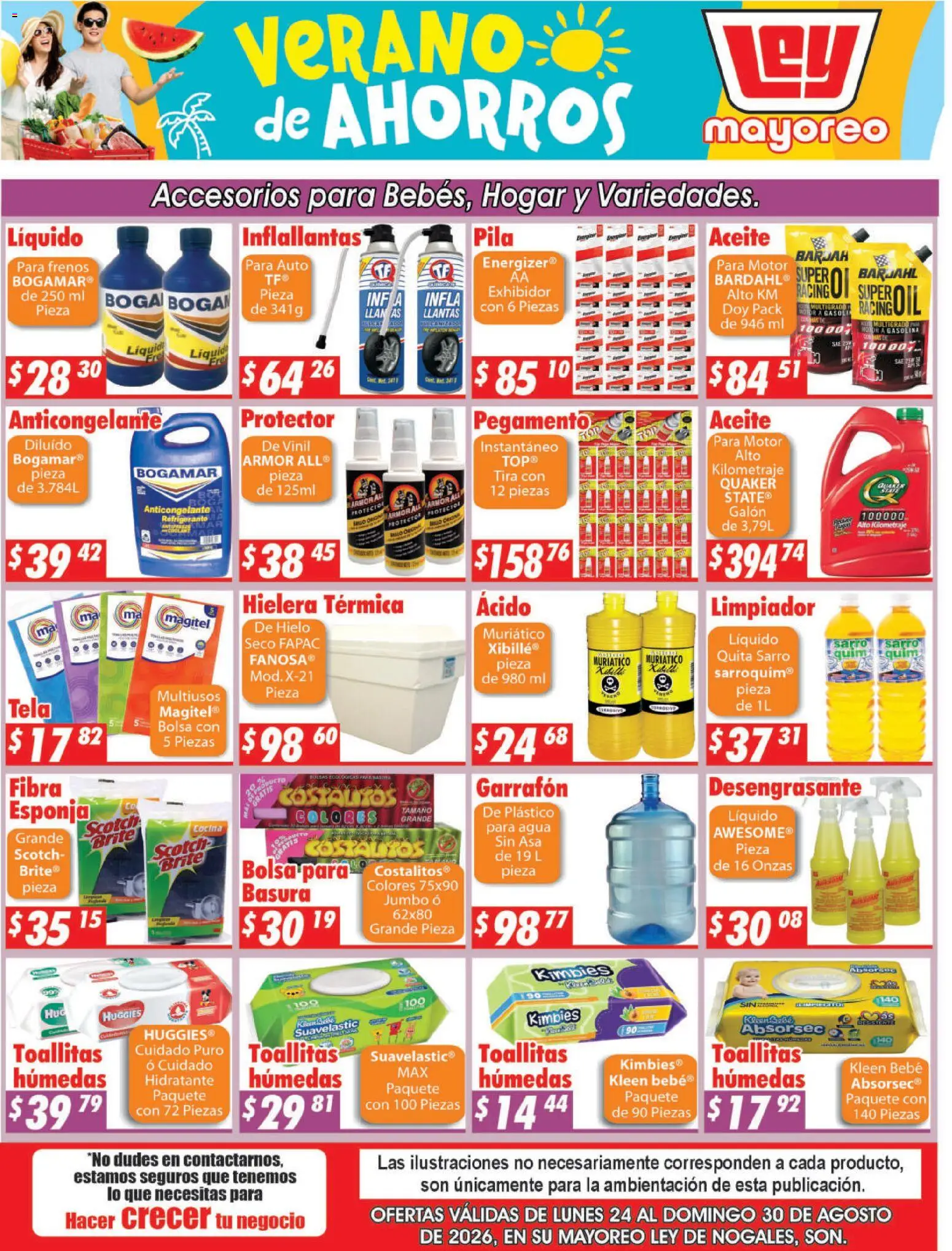 Nuevas ofertas de Casa Ley válidas en toda la República Mexicana desde el 24/08/2026. ¡Encuentra las mejores ofertas en Casa Ley folleto Nogales! | Página: 3