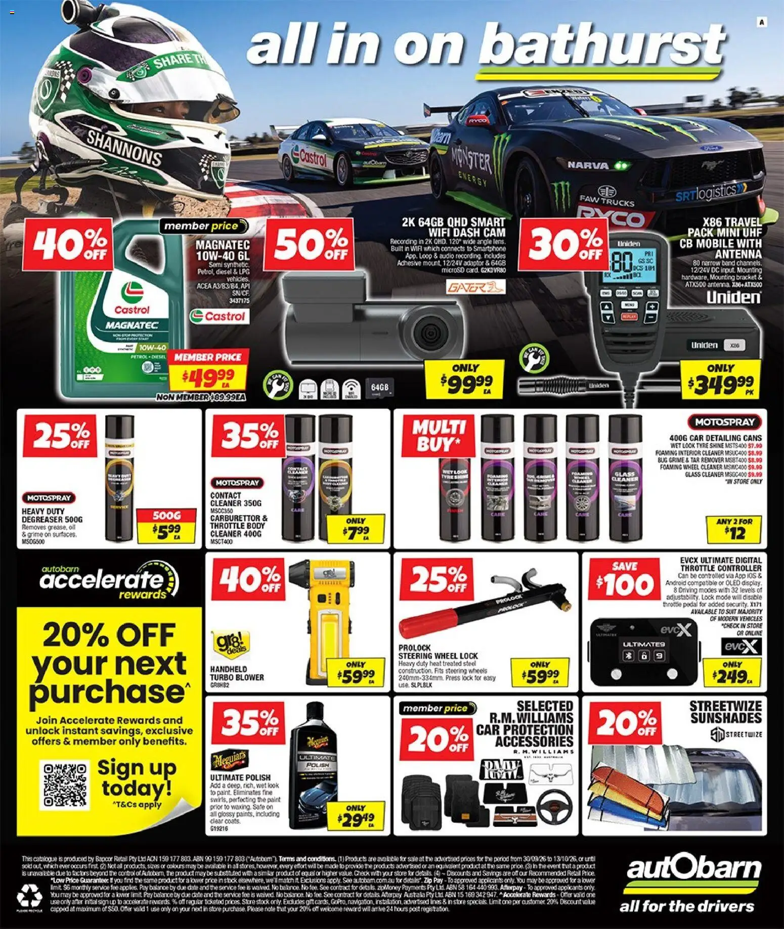 Autobarn catalogue - valid from 30/09/2026 | Page: 16 | Products: Polish, Accessories, Adaptor, Date