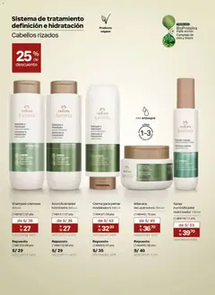 Vista previa de folleto Natura catálogo  - Ciclo 7 de la Natura válido desde 31.03.2026 | Página: 130 | Productos: Máscara, Shampoo, Acondicionador, Crema
