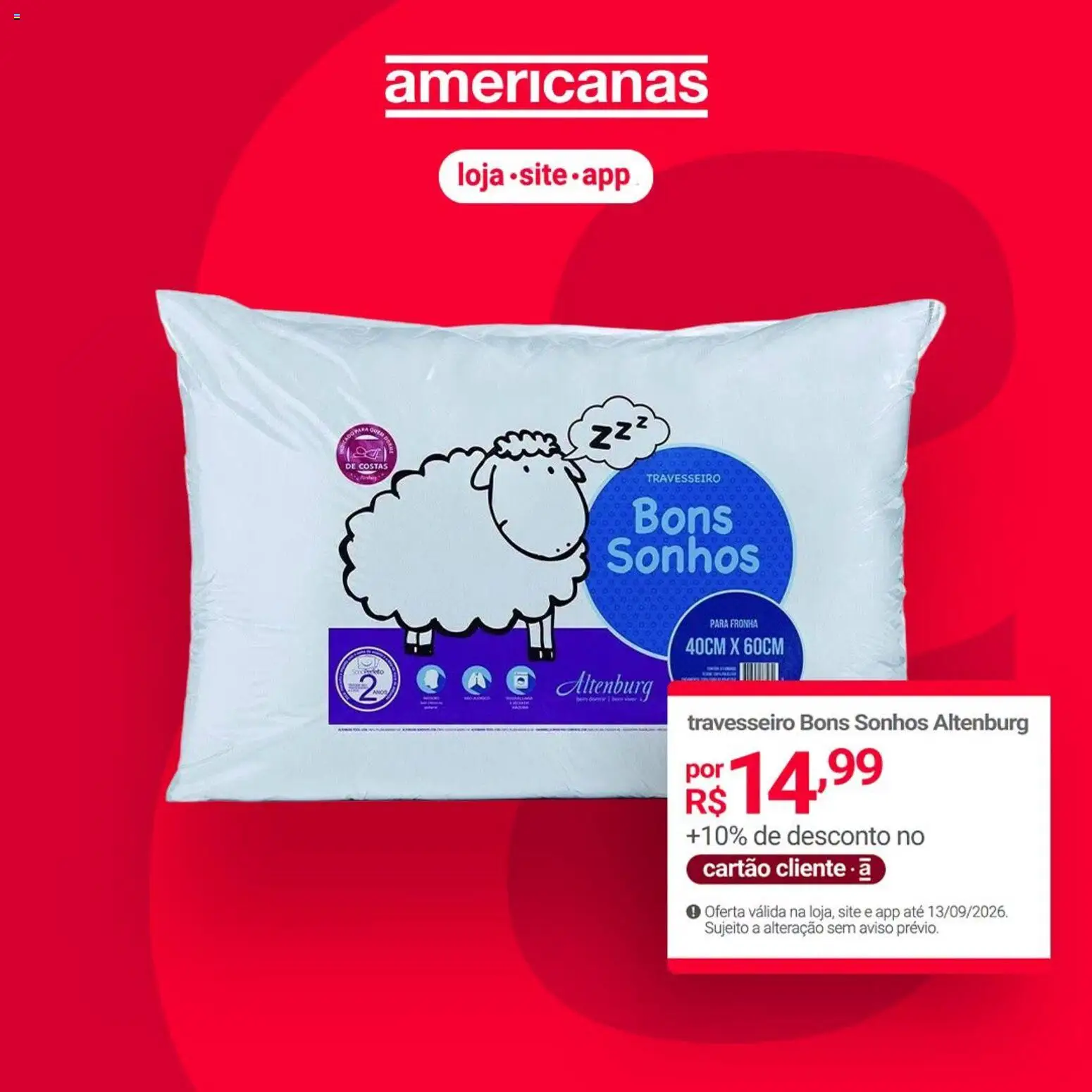 Lojas Americanas Folheto - válido de 09/09/2026 | Página: 6