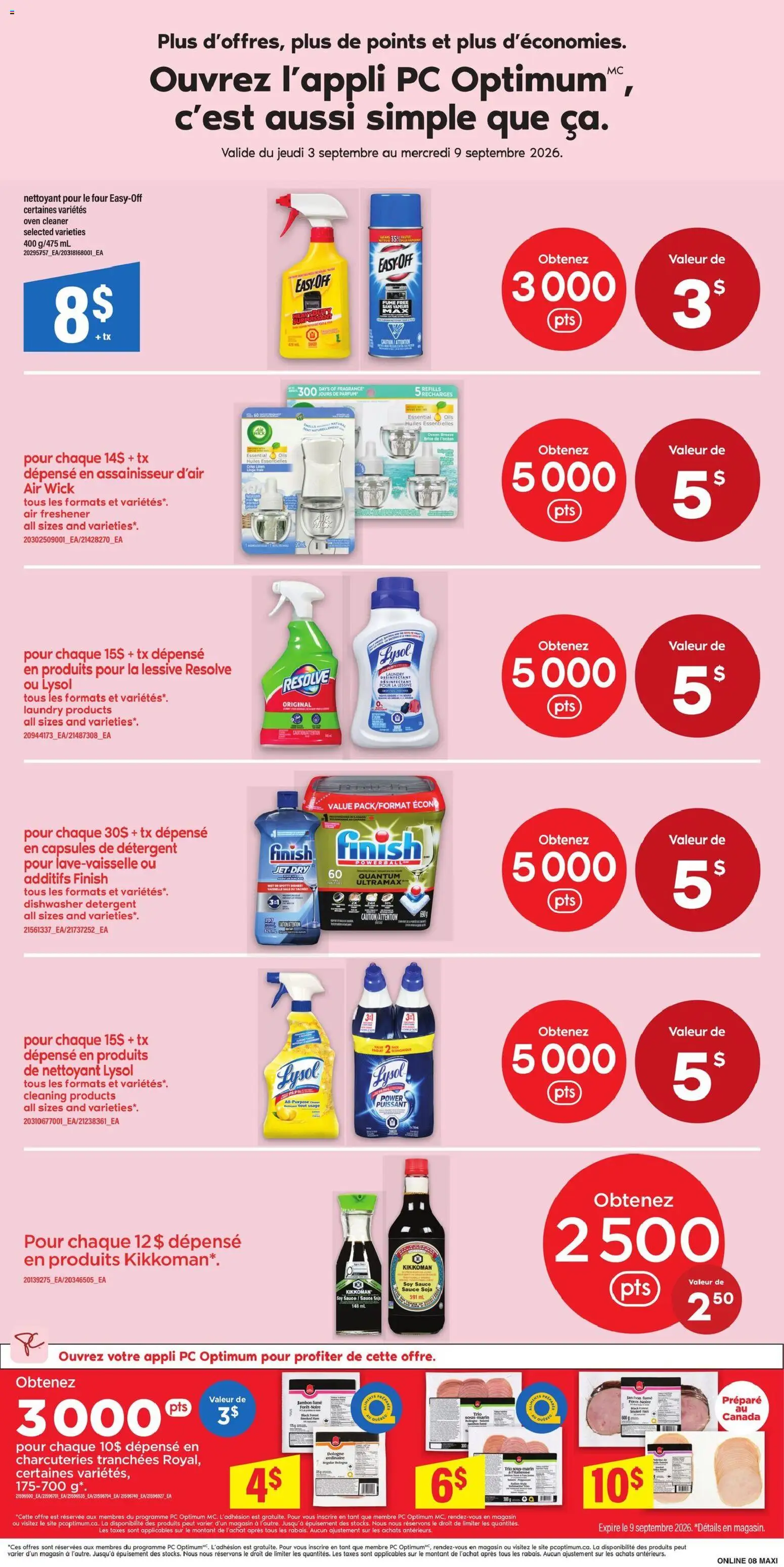Maxi flyer valid from Sep 3, 2026 | Page: 11