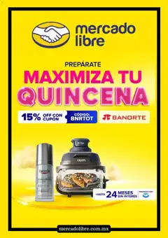 Vista previa de Mercado Libre catálogo, nuevo folleto de la tienda, válido en México a partir del 30/09/2026