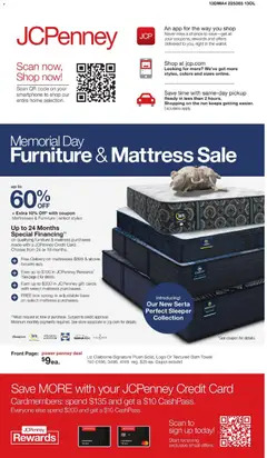 Preview of JCPenney weekly ads valid from 27.04.2026 | Page: 39 | Products: Box, Bath, Adjustable Base, Smartphone