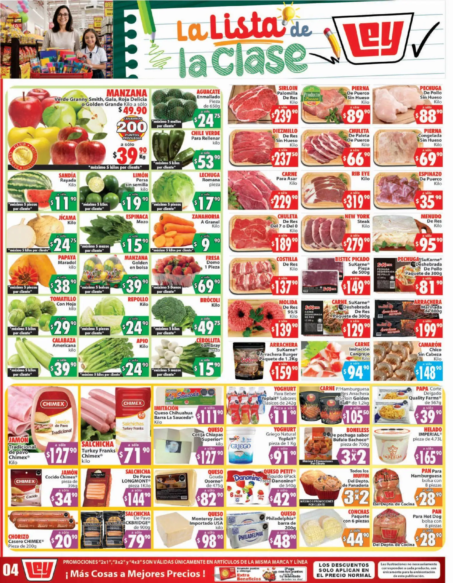 Nuevas ofertas de Casa Ley válidas en toda la República Mexicana desde el 20/08/2026. ¡Encuentra las mejores ofertas en Casa Ley folleto Autoservicio! | Página: 1 | Productos: Chile, Manzana, Carne, Panadería