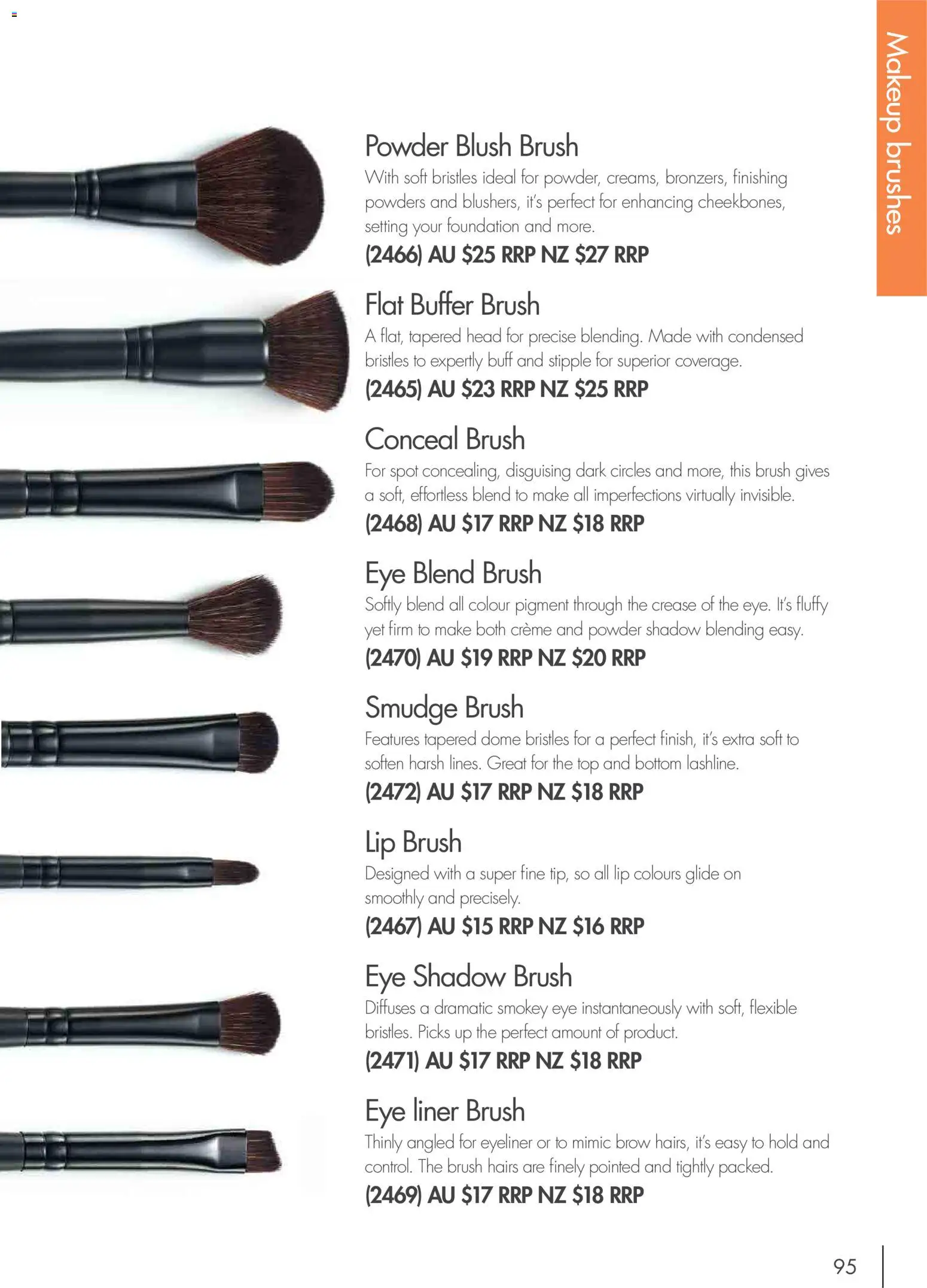 Nutrimetics catalogue - valid from 01/01/2026 | Page: 95 | Products: Blush, Brush, Eye shadow, Makeup