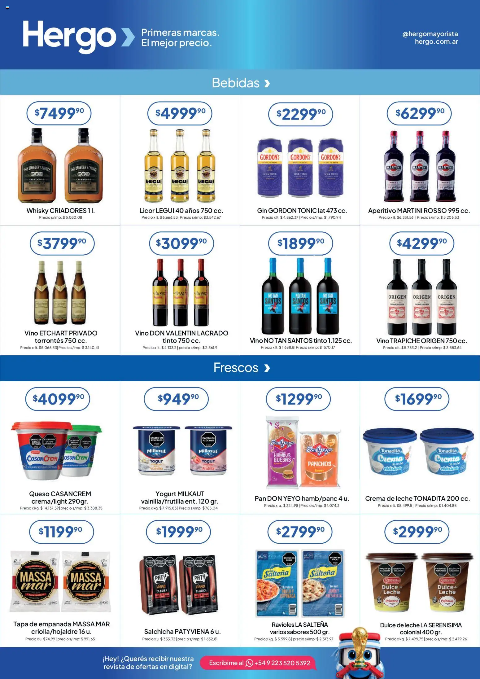 Hergo catálogo │ válido desde el 03.06.2026 | Página: 4 | Productos: Queso, Yogur, Pan, Ravioles