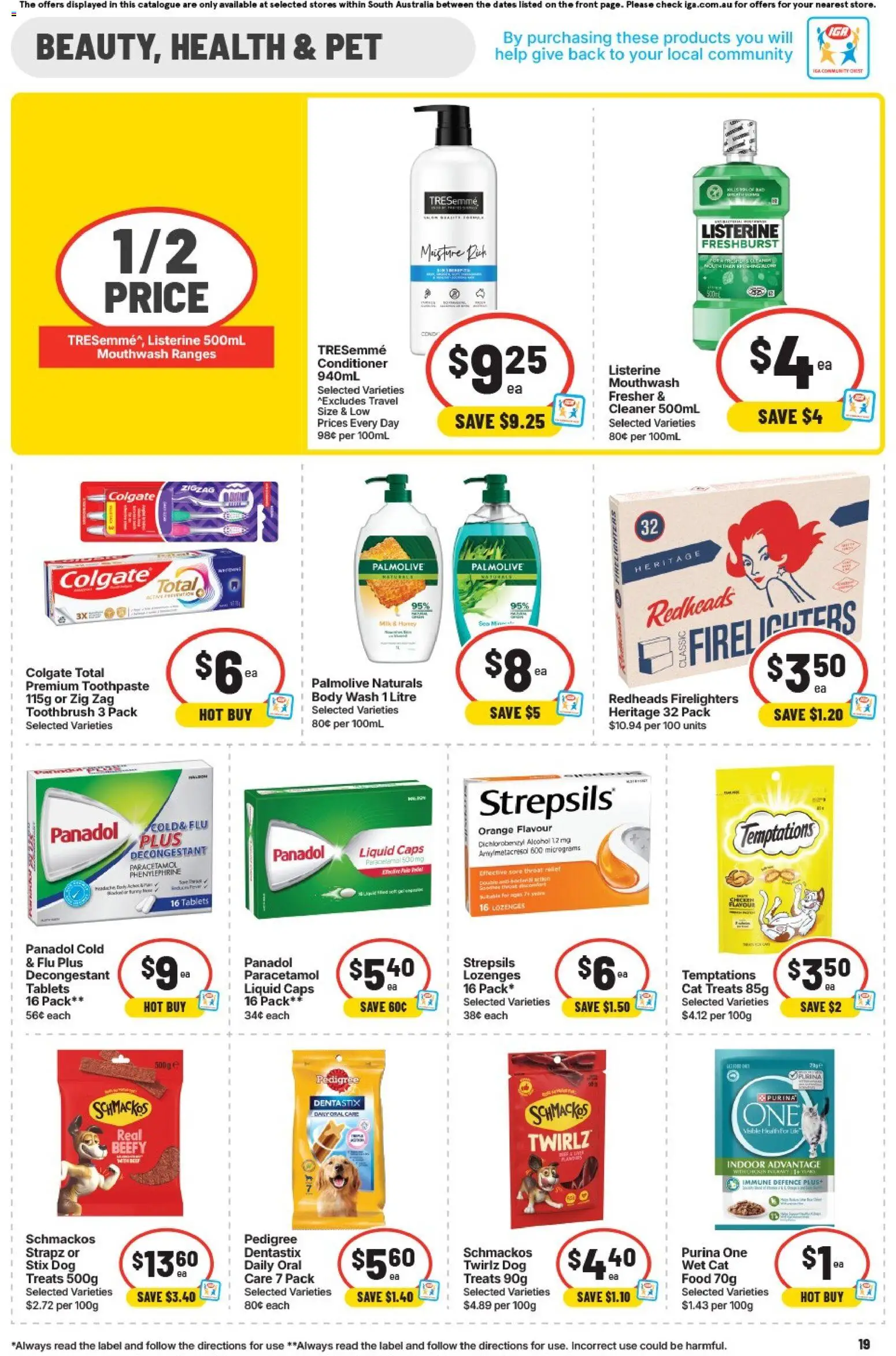 IGA catalogue - valid from 19/08/2026 | Page: 15 | Products: Alcohol, Conditioner, Honey, Toothpaste