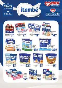 Mateus ofertas Itambé - Pré-Visualização do folheto da loja Mateus, válido de 03/09/2026