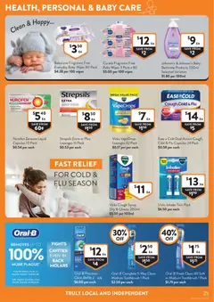 Preview of Foodworks catalogue - valid from 29/07/2026 | Page: 25 | Products: Fragrance, Brush, Toothpaste, Toothbrush