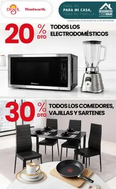 Vista previa de Del Sol y Woolworth catálogo, nuevo folleto de la tienda, válido en México a partir del 27/08/2026