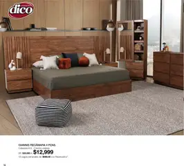 Vista previa de Muebles Dico catálogo, nuevo folleto de la tienda, válido en México a partir del 01/07/2026 | Página: 12 | Productos: Cabecera