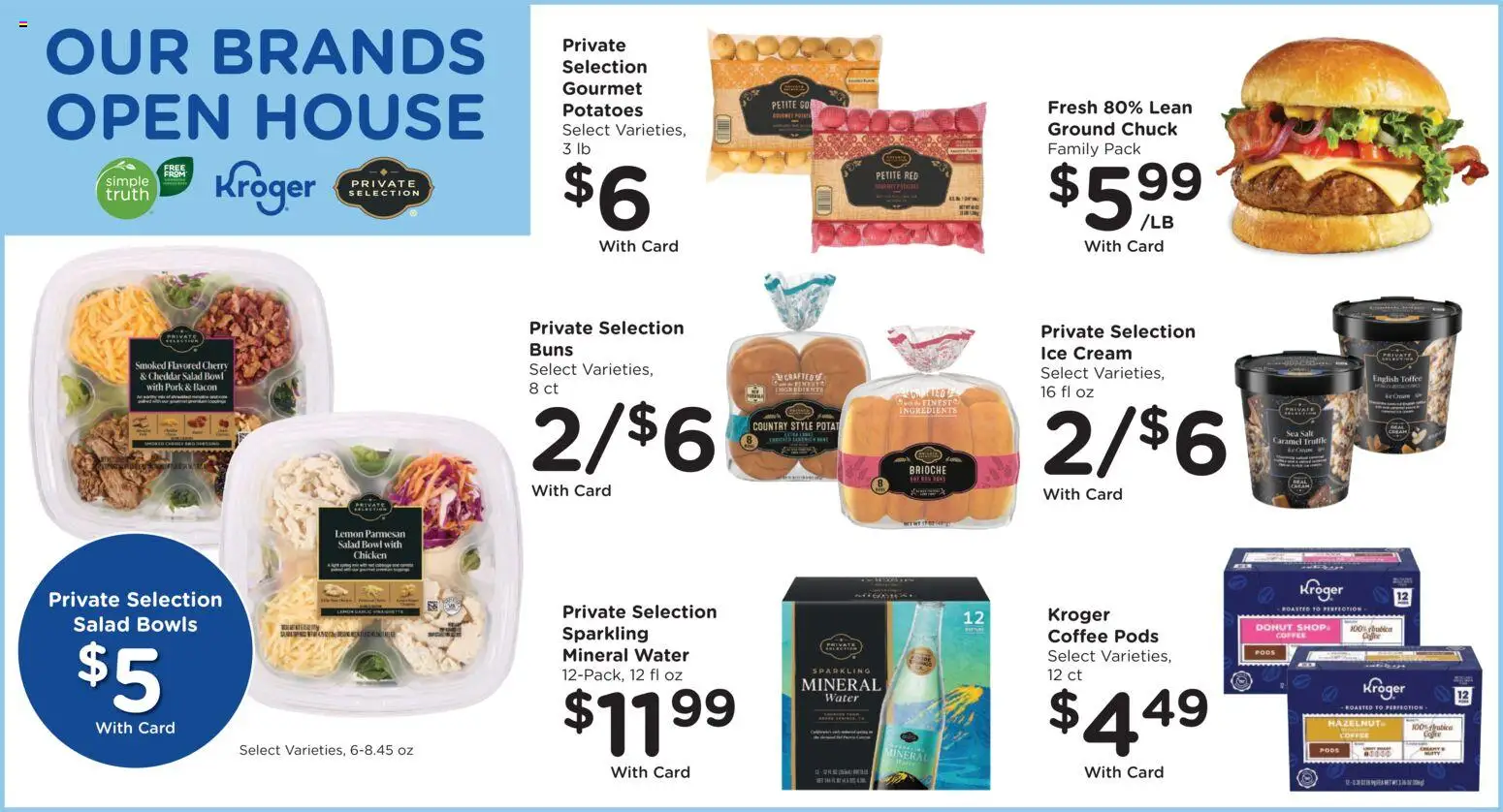 Mariano's Weekly Ad - valid from 07/29/2026 | Page: 14 | Products: Cream, Potatoes, Water, Salt