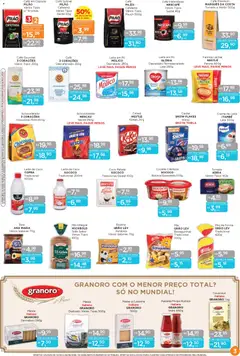 Mundial ofertas - Pré-Visualização do folheto da loja Mundial, válido de 12.06.2026 | Página: 3 | Produtos: Achocolatado, Leite, Café, Pão de forma