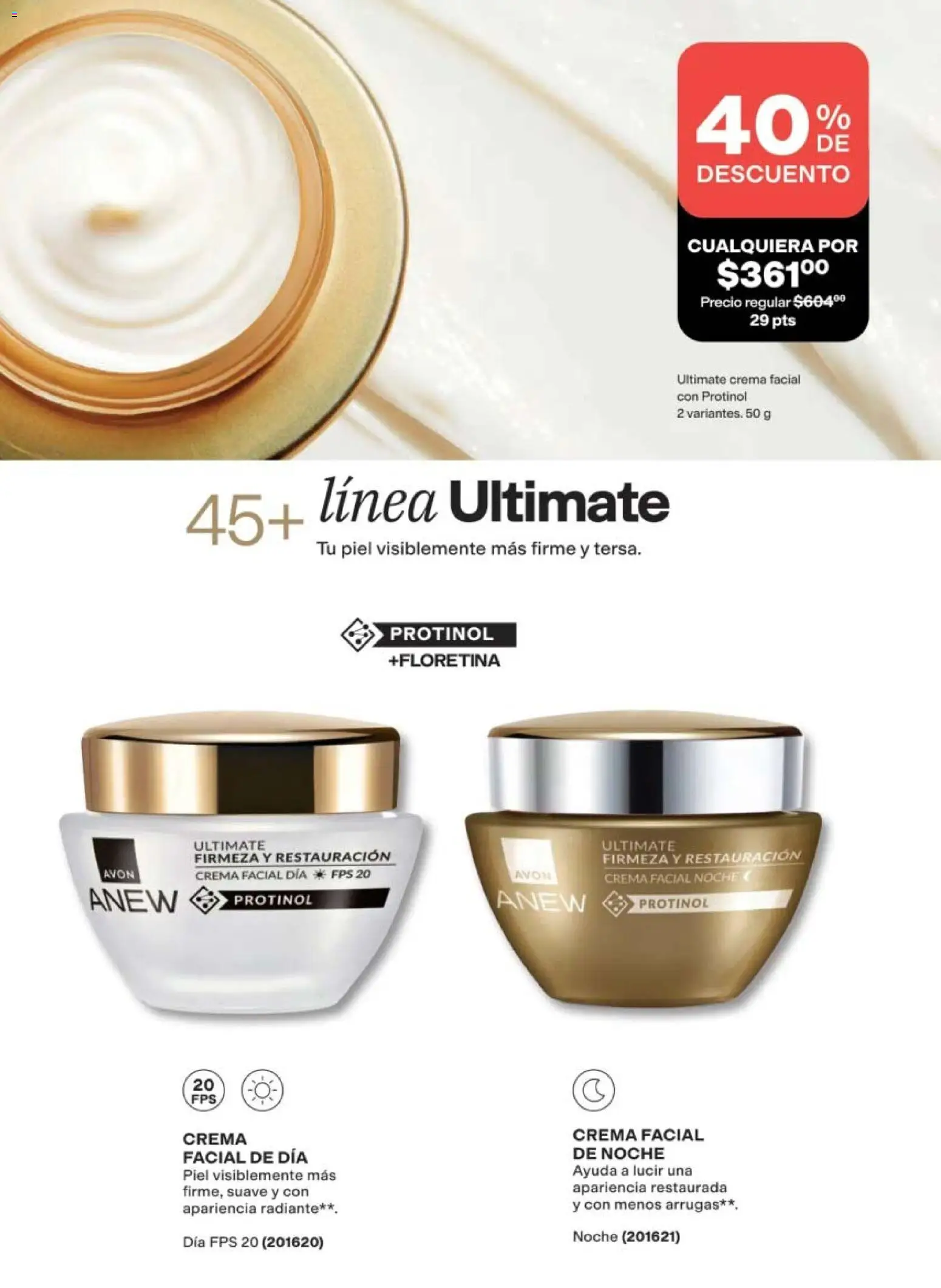 Nuevas ofertas de AVON válidas en toda la República Mexicana desde el 10/07/2026. ¡Encuentra las mejores ofertas en AVON campaña 11 2026! | Página: 117 | Productos: Crema, Crema facial, Radiante
