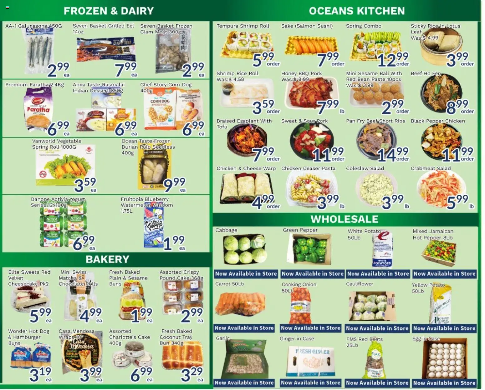 Oceans flyer valid from 05.06.2026 | Page: 3 | Products: Beef, Case, Chocolate, Chicken
