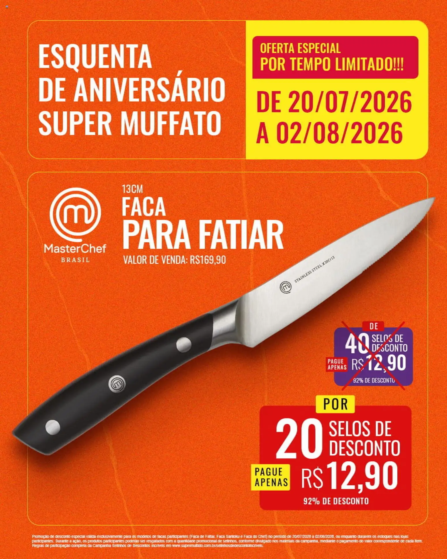 Super Muffato Folheto - válido de 20/07/2026 | Página: 2 | Produtos: Faca