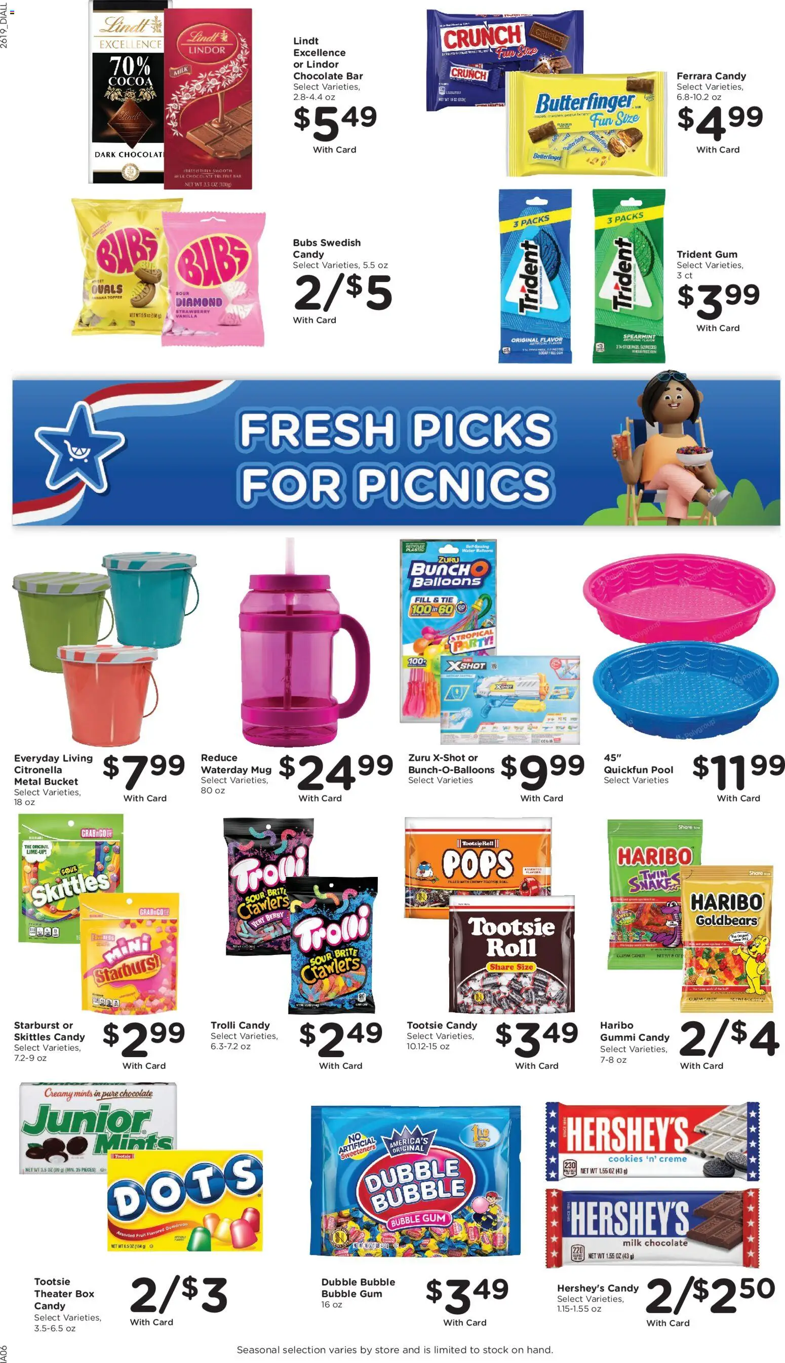 Dillons Weekly Ad - valid from 10.06.2026 | Page: 14 | Products: Chocolate, Cookies, Water, Fan