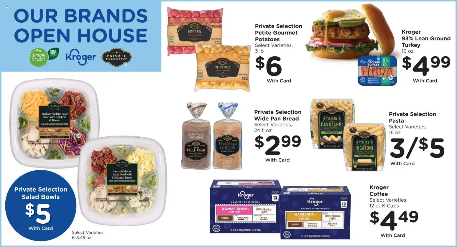 Mariano's Weekly Ad - valid from 07/22/2026 | Page: 13 | Products: Pan, Bread, Pasta, Salad