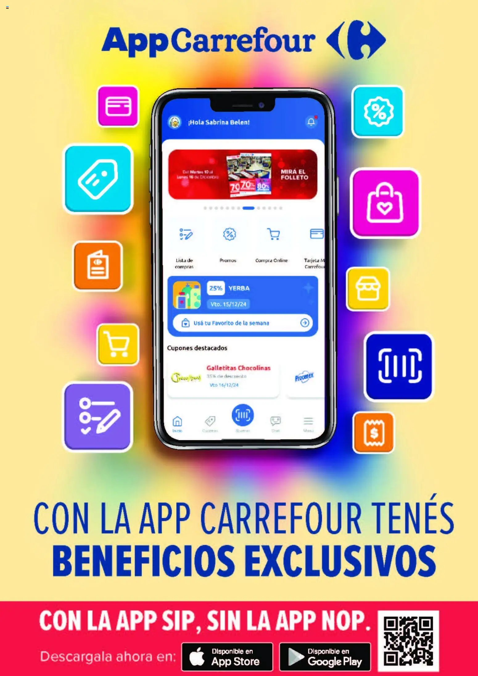 Carrefour Express ofertas │ válido desde el 28.04.2026 | Página: 8 | Productos: Galletitas, Yerba