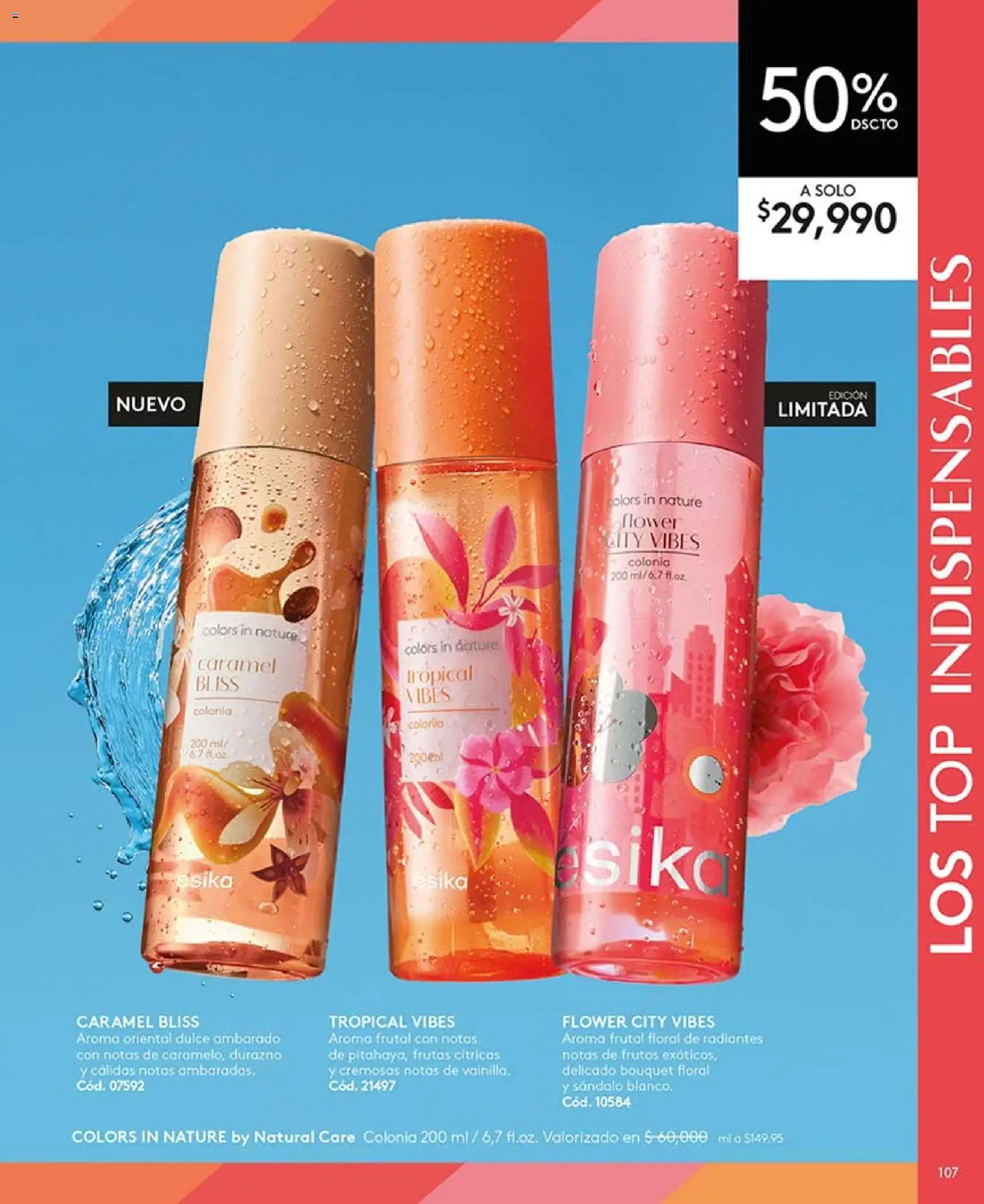 Ésika revista - valida desde el 13.03.2026 | Página: 107 | Productos: Asadera, Top, Durazno