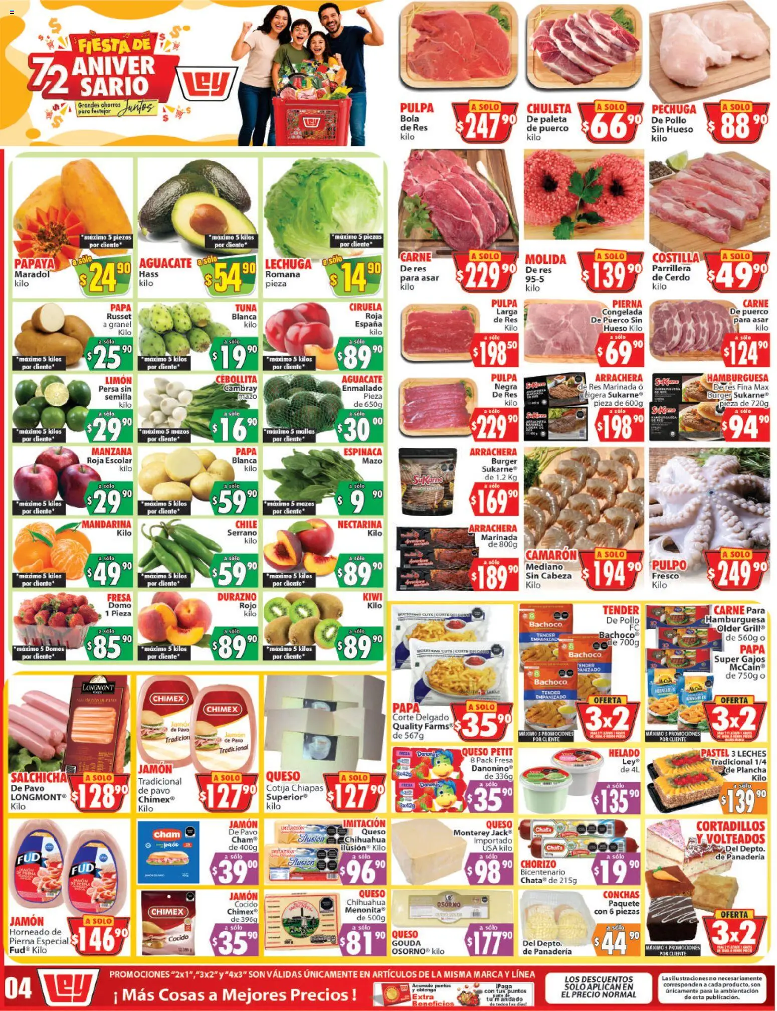 Nuevas ofertas de Casa Ley válidas en toda la República Mexicana desde el 24/09/2026. ¡Encuentra las mejores ofertas en Casa Ley folleto Autoservicio Los Cabos! | Página: 1